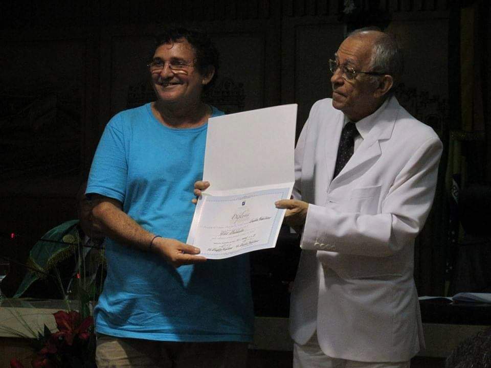 Gilson (de azul) milita por direitos humanos em Natal há mais de três décadas - Foto: Arquivo pessoal