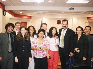 Representantes do Caso Ximenes Lopes em audiência na Corte IDH - Foto: Arquivo pessoal